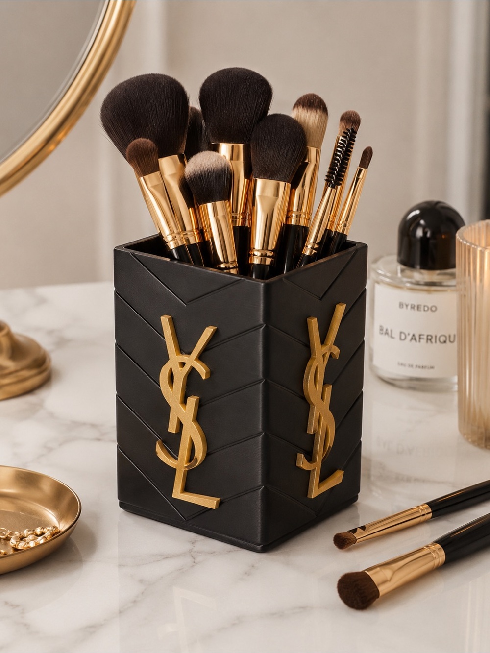 Makeup‎ Brush Holder & Cosmetic Organizer